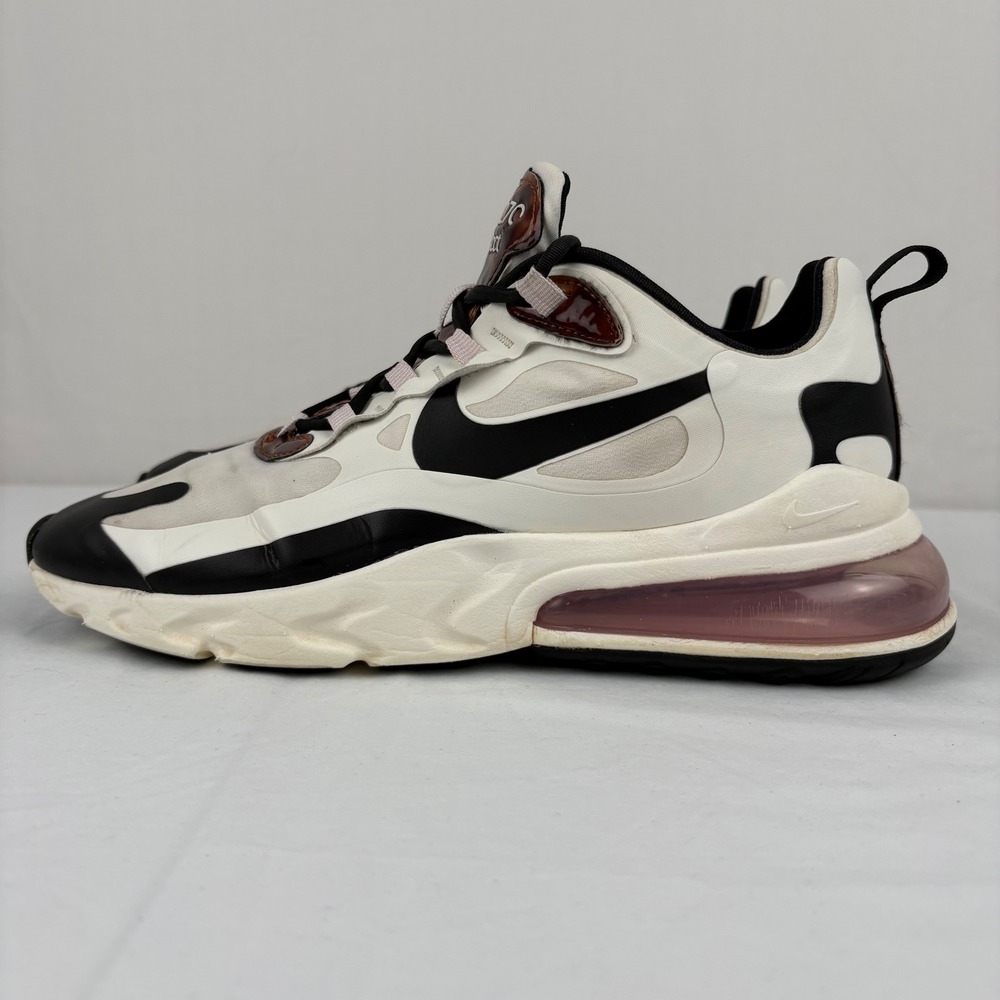 Nike Air Max‎ 270 React Sail Barely Black Tortoise CU4752 100 Sneakers Shoes W9